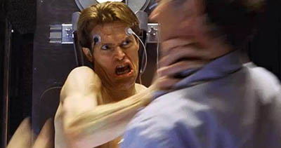 Willem Dafoe is an angry Mr. Osborn