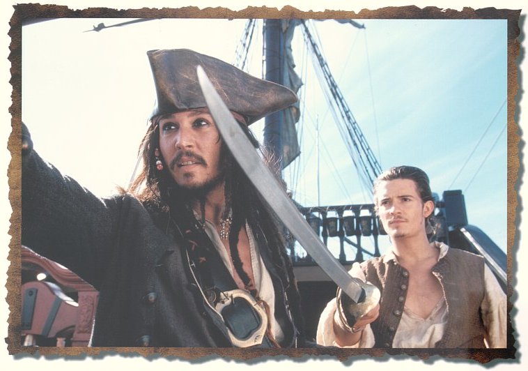 picture from Pirates of the Caribbean:  The Curse of the Black Pearl